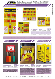 LOCKOUT & TAGOUT - PANNELLI E STAZIONI